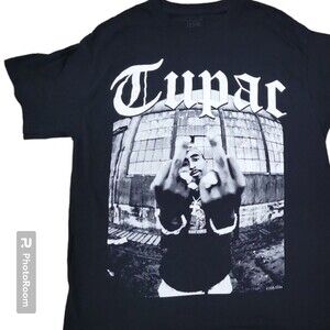 TUPAC MUSIC TSHIRT - L